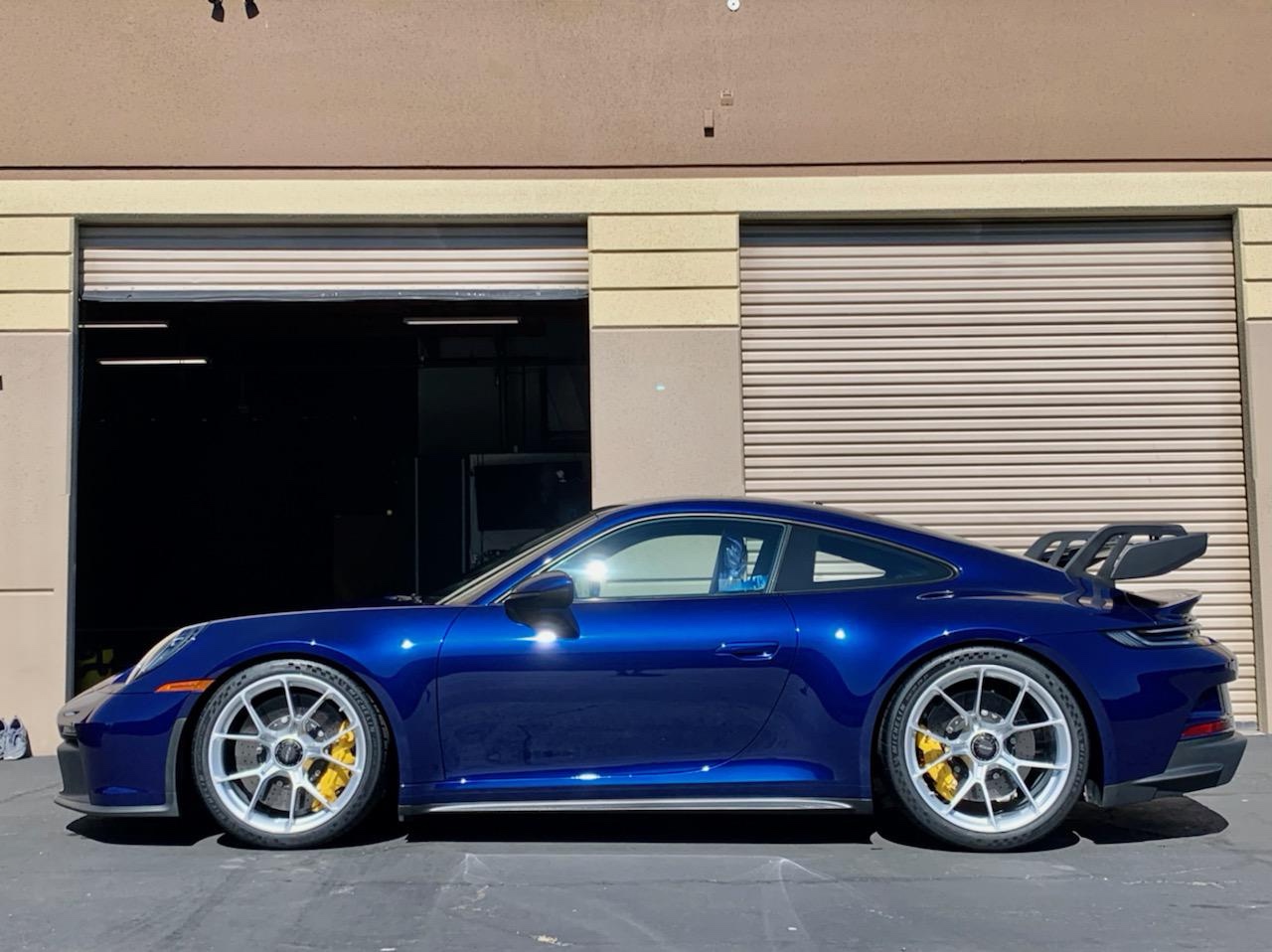Porsche 911 GT3 after paint correction